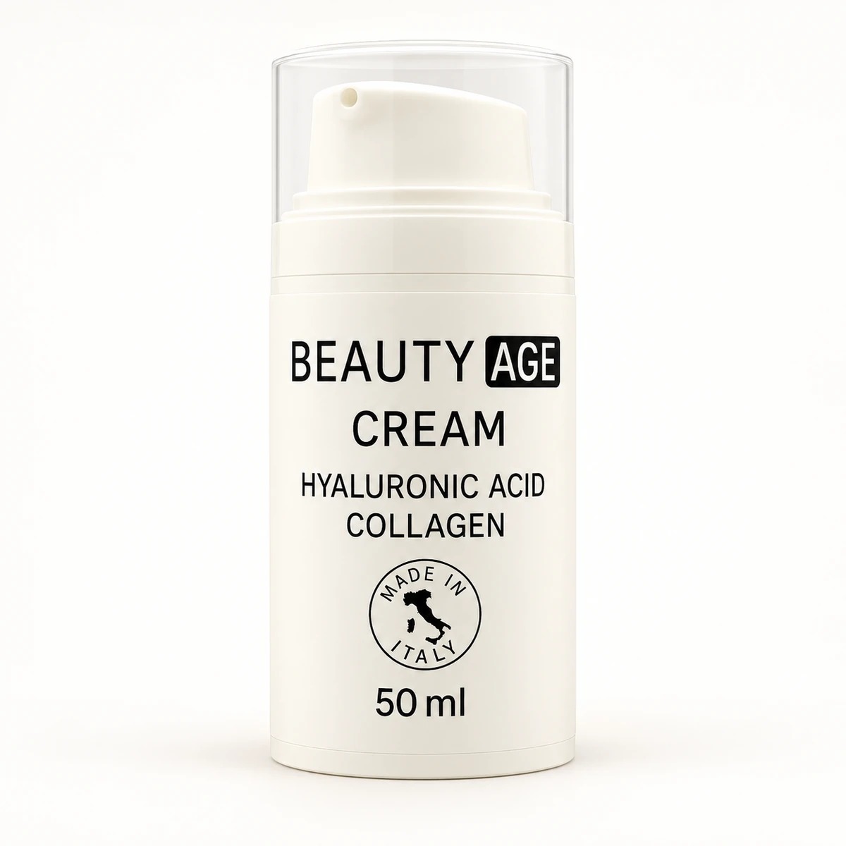 Beauty Age – flacone airless di crema viso da 50 ml