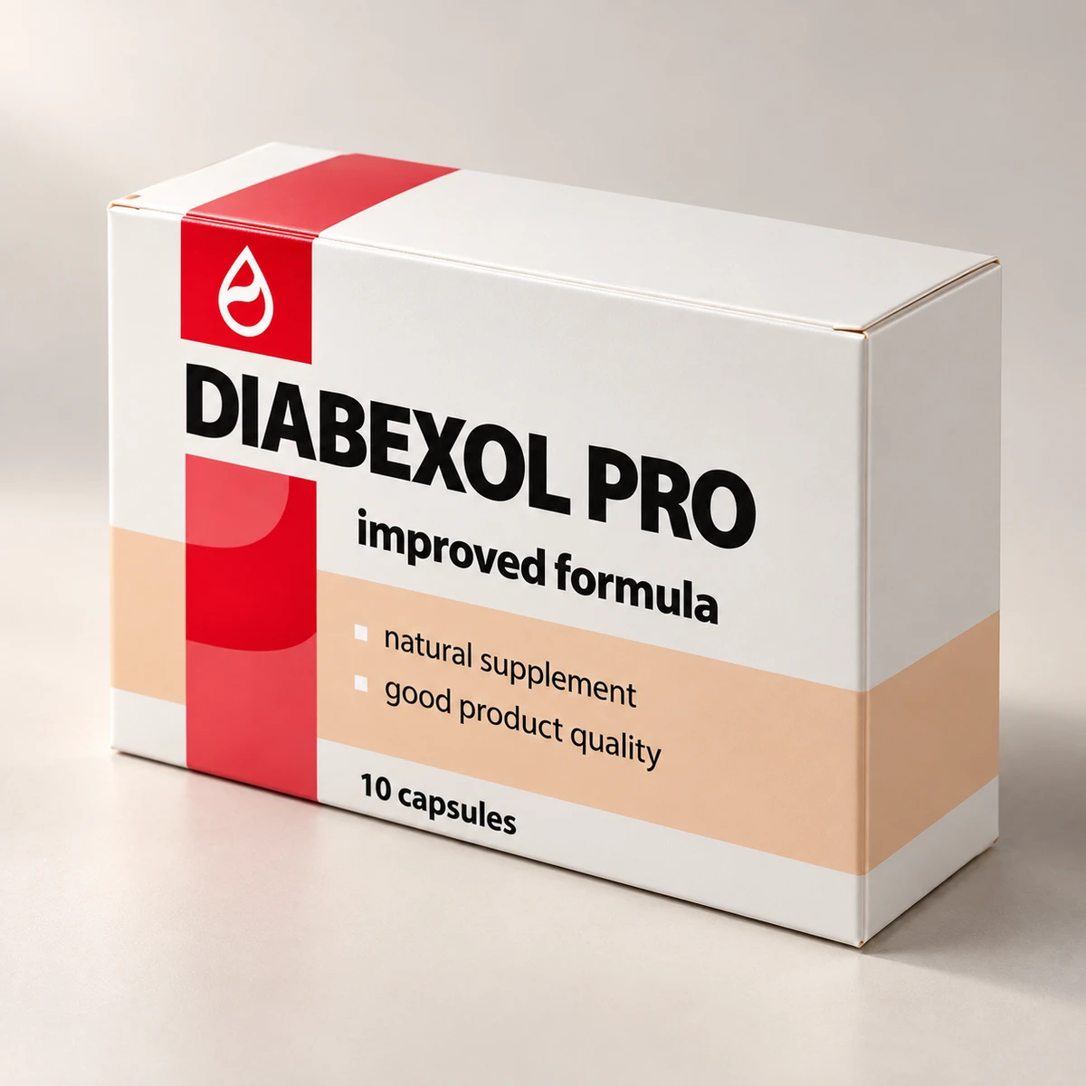 Diabexol Pro – confezione di capsule vista di tre quarti