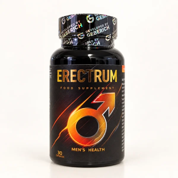 Erectrum – flacone da 30 capsule per la salute maschile