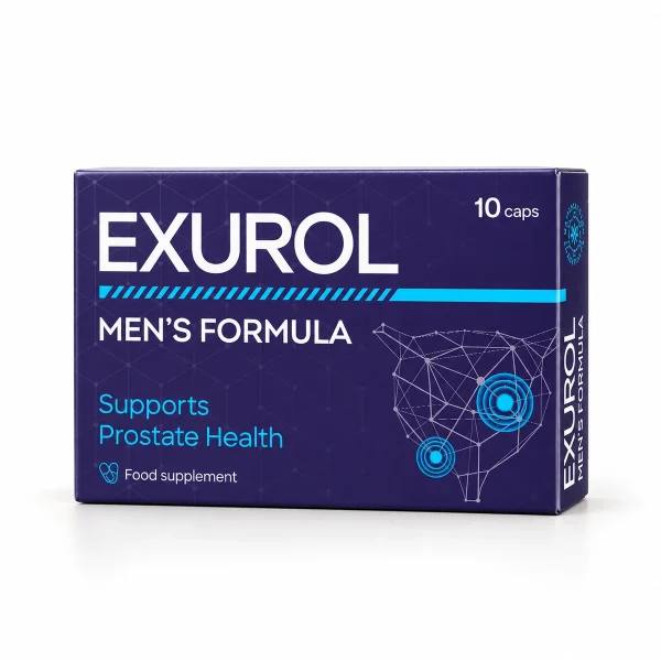 Exurol – scatola da 10 capsule per la salute della prostata
