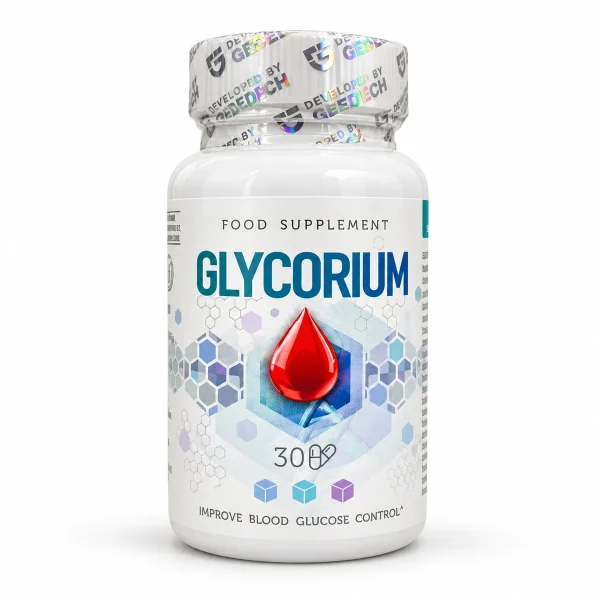 Glycorium – flacone da 30 capsule per il controllo della glicemia