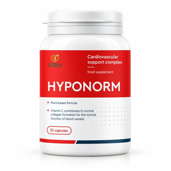 HypoNorm – barattolo Vira da 30 capsule per il cuore
